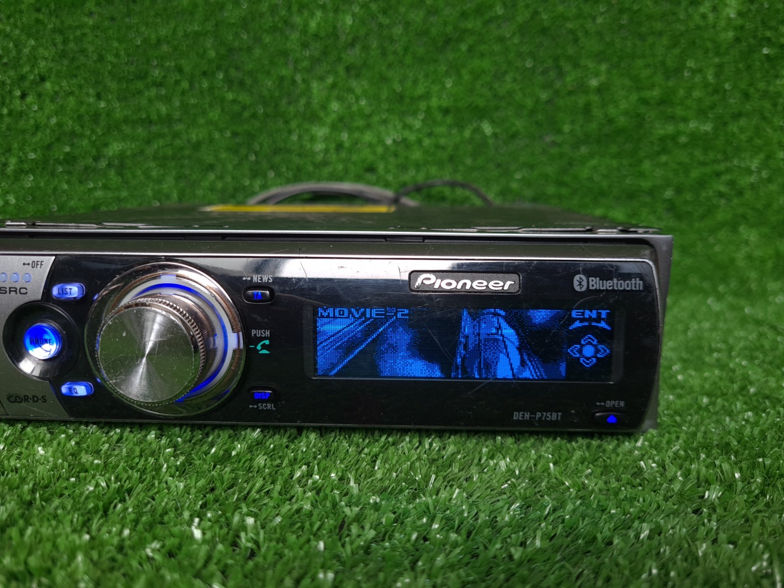 Pioneer Deh-p75bt Dehp75bt Car Radio Movie Dolphin Man Surfing Rocket Launching