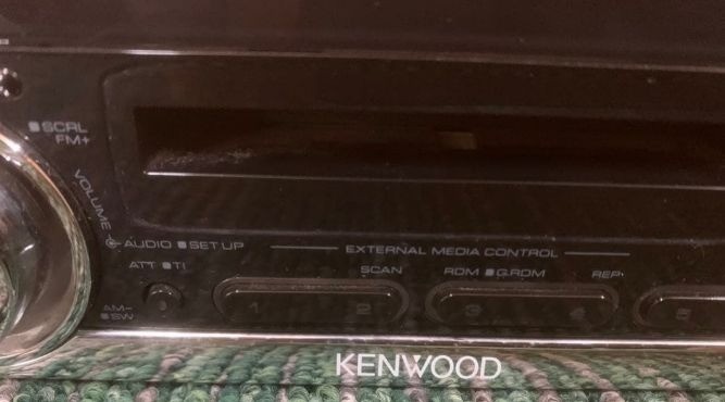 KENWOOD DPX-50MD 2DIN Car Audio CD MD Receiver AUX AM/FM JDM Japan Used