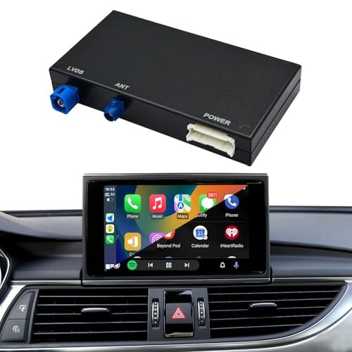 Wireless CarPlay/Android Auto Retrofit Kit Decoder Module Compatible with Audi