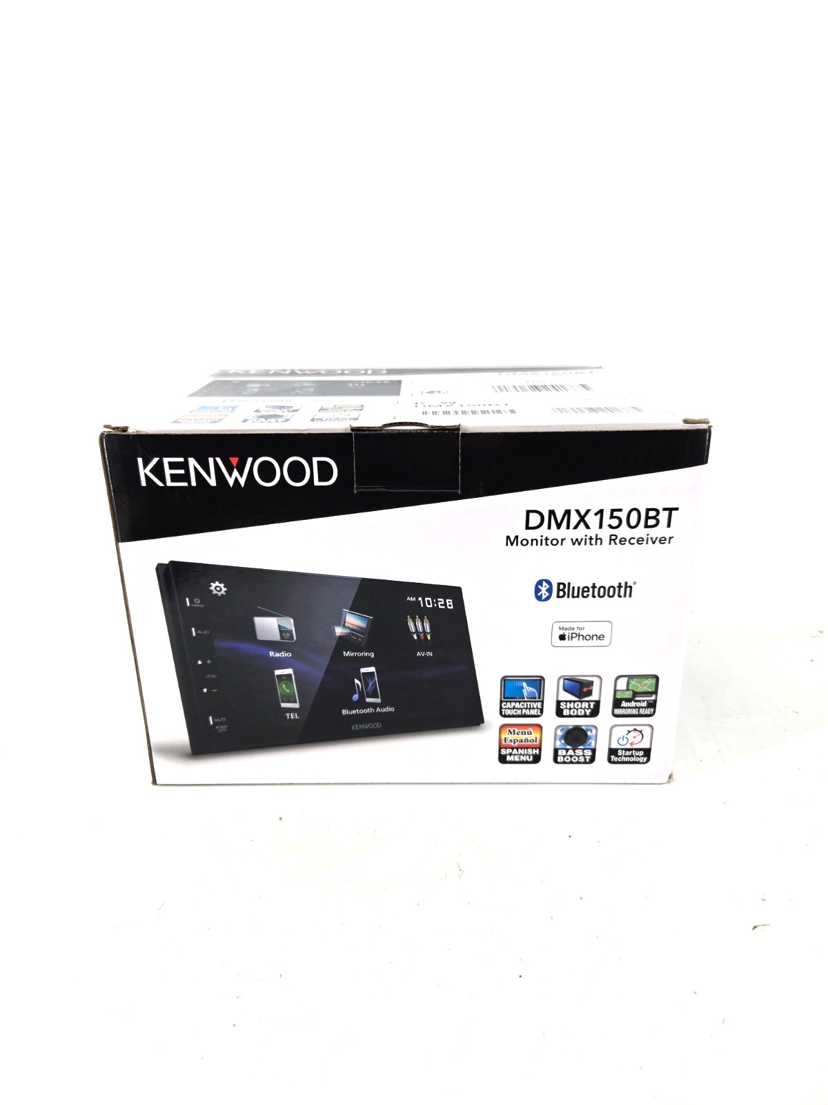 KENWOOD DMX150BT 6.8″ Capacitive Touchscreen Digital Multimedia Receiver