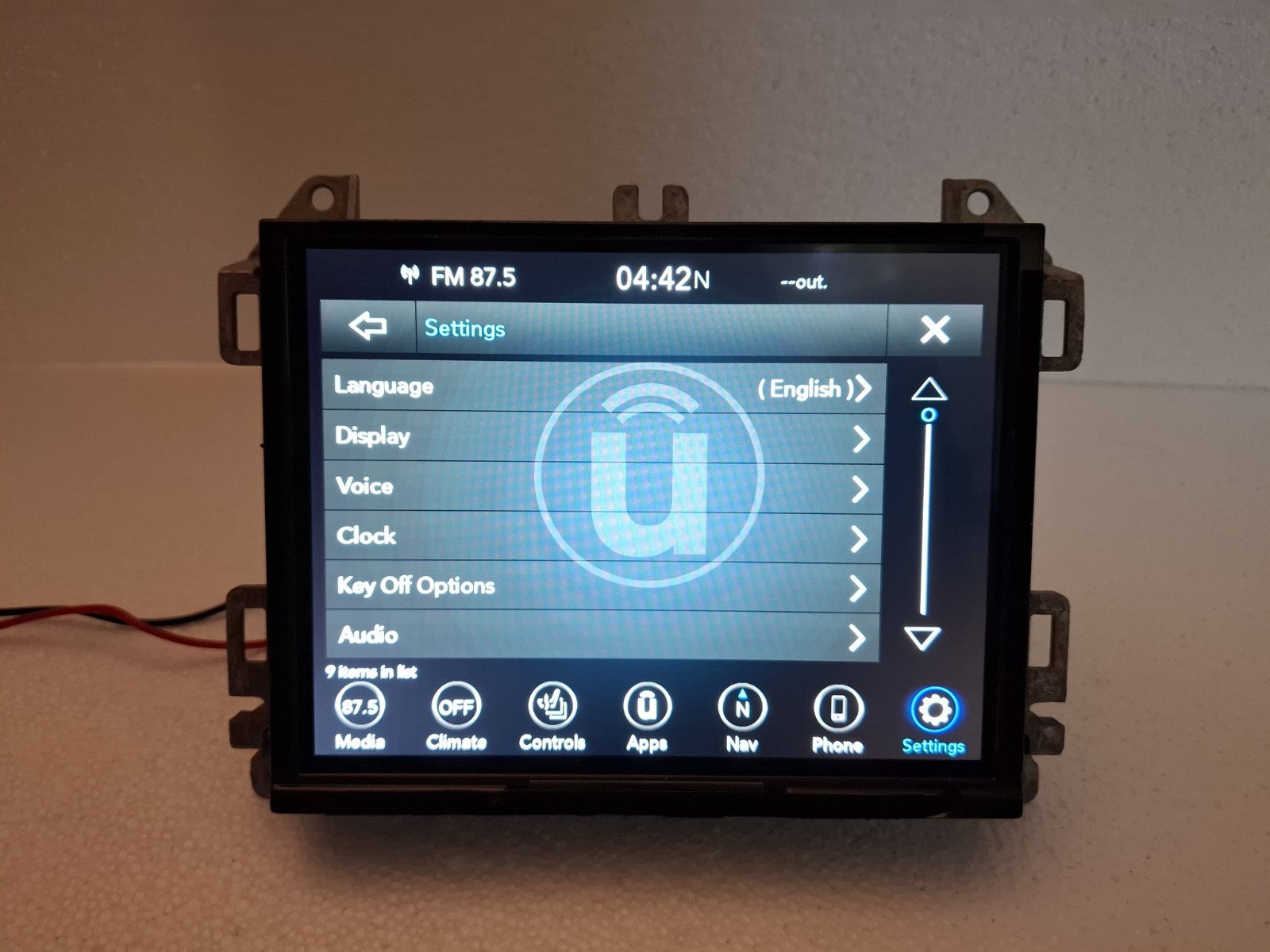 2018-2023 Jeep Wrangler Uconnect 8.4″ Multi Media Radio Display Screen CarPlay