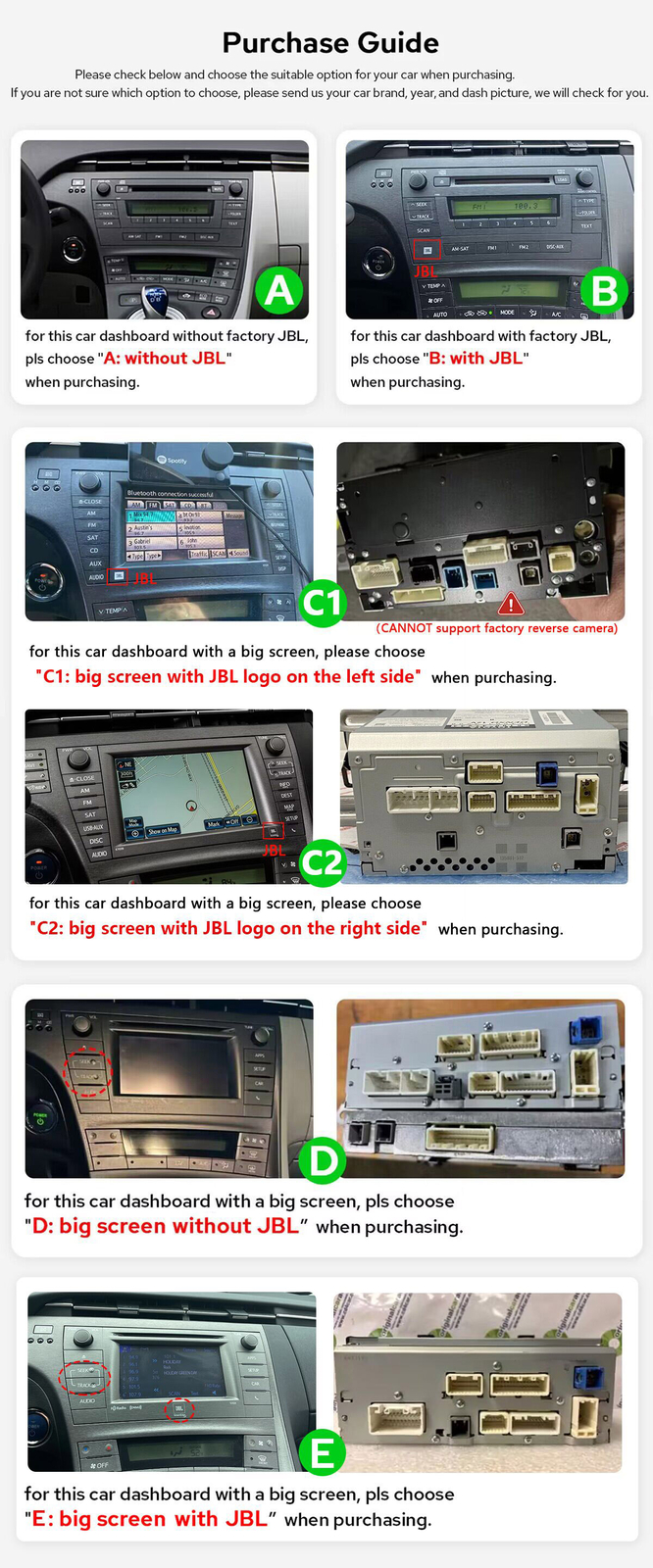 For Toyota Prius 2009-2015 JOYING 11.6 Inch Android12 Car Radio Headunit 8+128GB