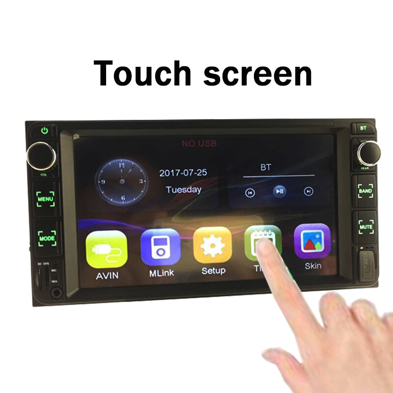 7″2Din Touch Screen Car MP5 Player Radio USB/FM/AUX FOR TOYOTA COROLLA 2004-2014