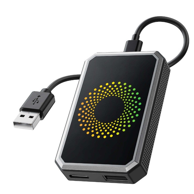 Wireless CarPlay AI Box Android Auto WiFi Adapter Converter 3in1 Netflix YouTube