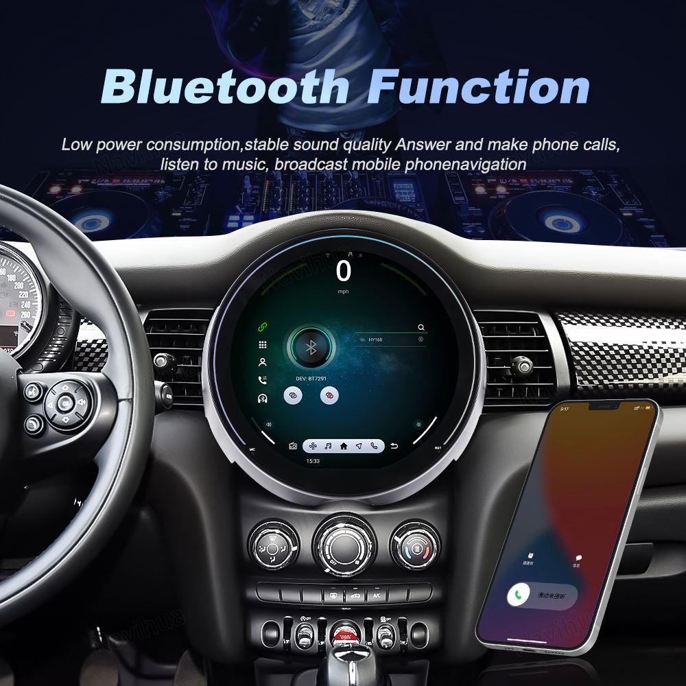 11.7″ For BMW Mini F56 2014-2016 Android Car Stereo Radio Carplay GPS Navi 64GB