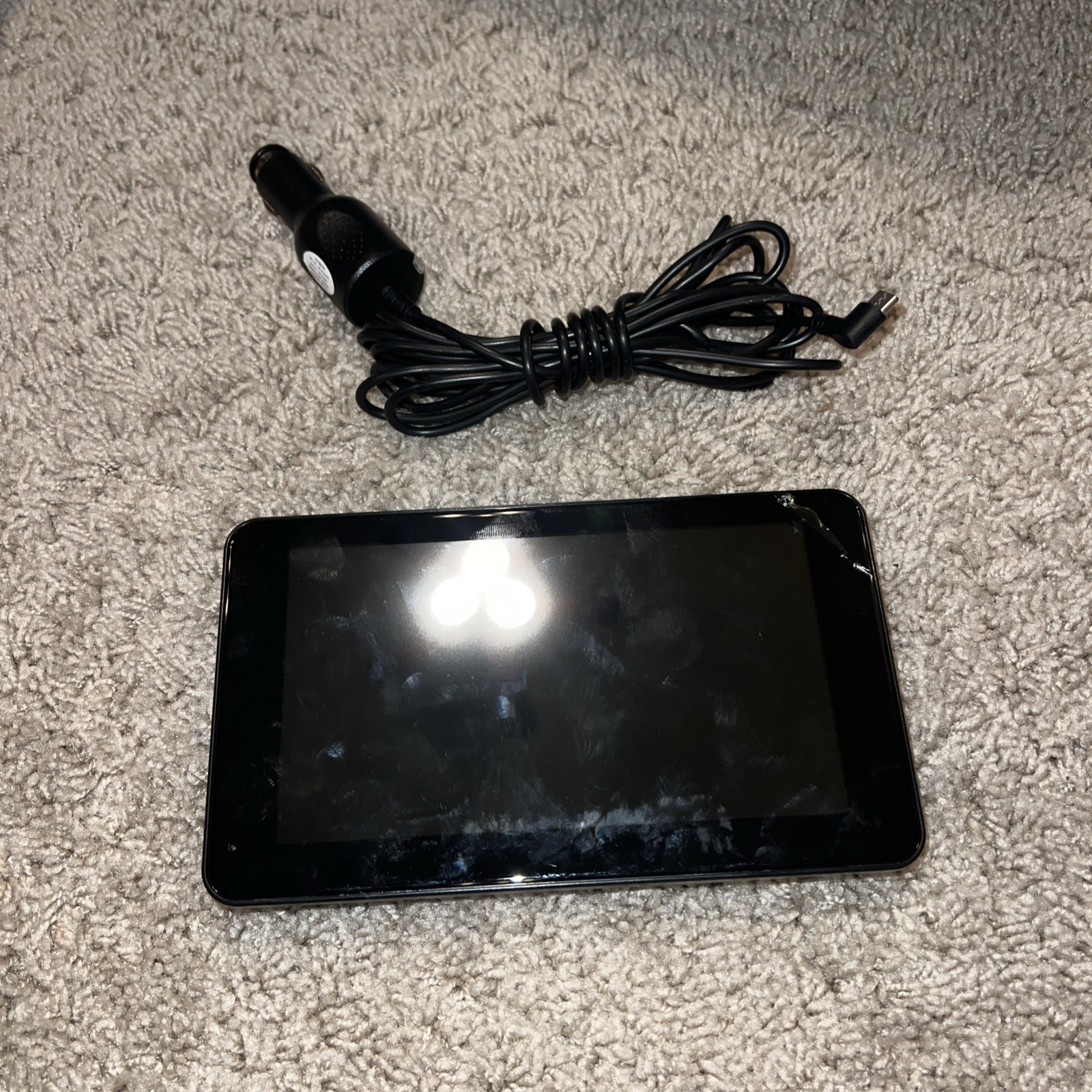 5M 7 Inch Portable Wireless Car Stereo Touch Screen With- Small Crak