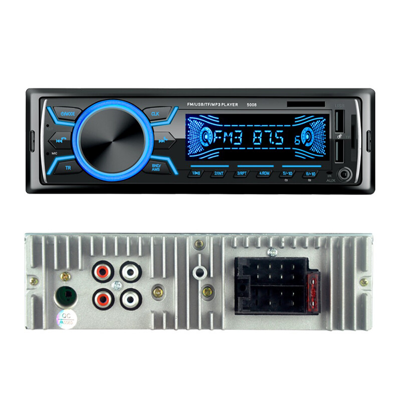 Single Din Car Radio Bluetooth/FM/2USB/AUX/Fast Charge/Romote Control MP3 Player