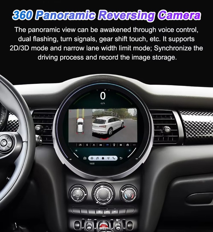 11.7″ For BMW Mini F56 2014-2016 Android Car Stereo Radio Carplay GPS Navi 64GB