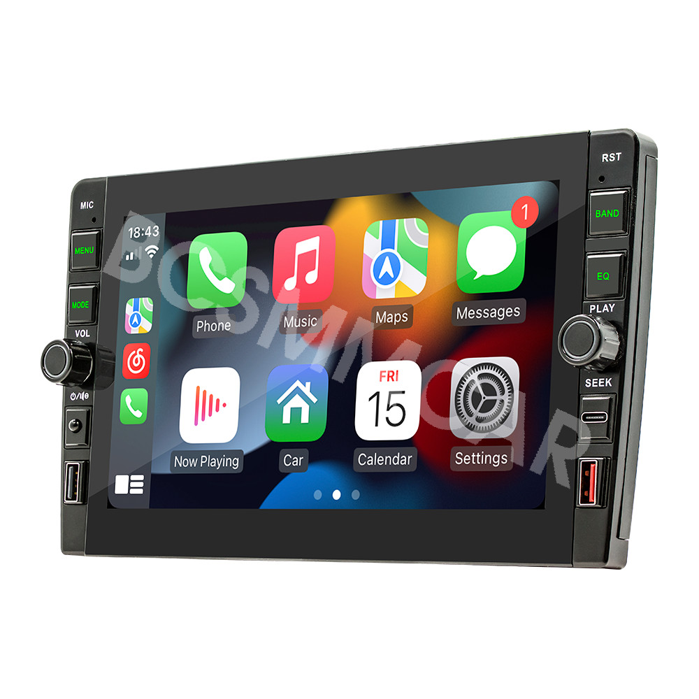 Stereo Radio 9in Car GPS Navigation Android 12 MP5 Player WIFI/FM/USB Head Unit