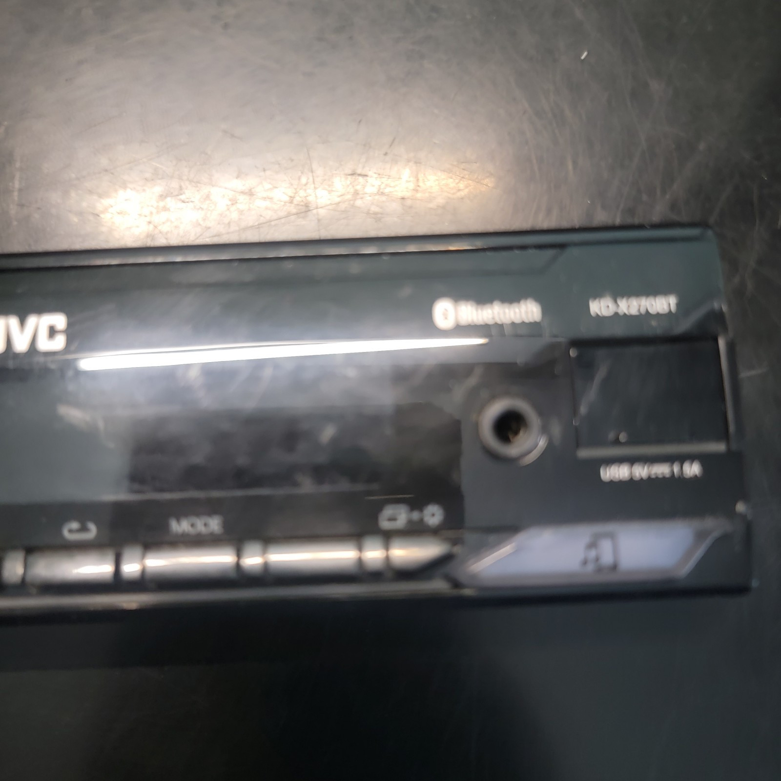 JVC KD-X270BT MP3 Digital Media Player Bluetooth iHeart Radio FACEPLATE ONLY