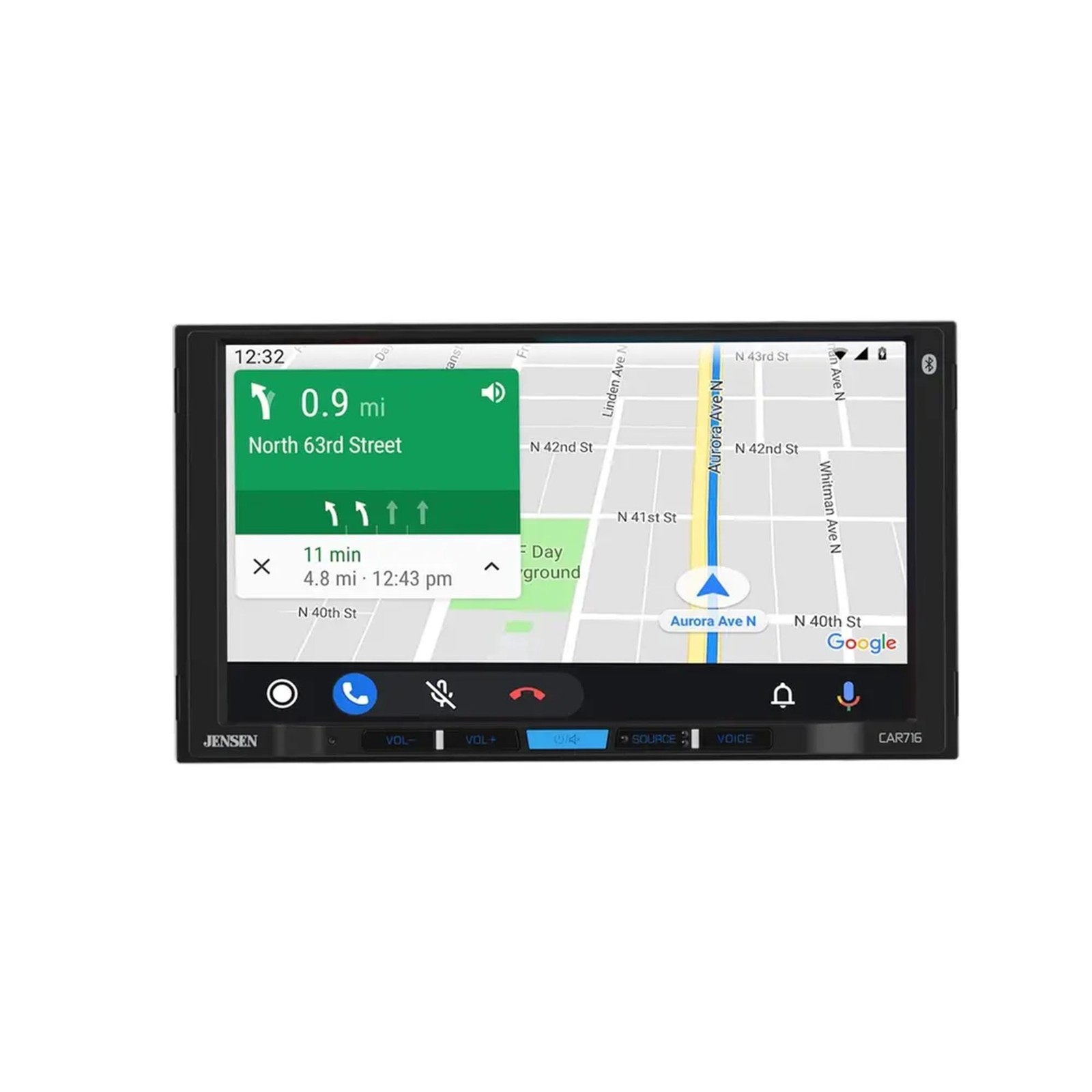 Jensen CAR716 7″ Wired CPAA AV Receiver