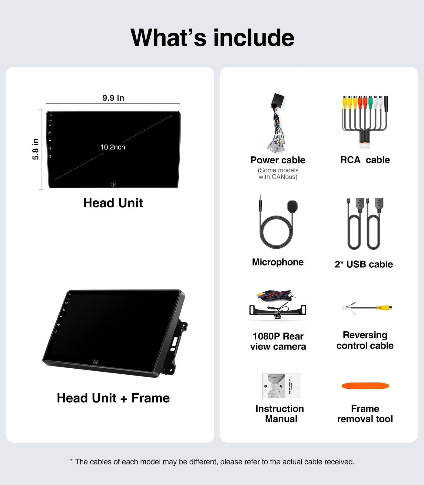 10″ Touchscreen Wireless Carplay Android Auto Stereo for 2006-2012 Dodge Ram