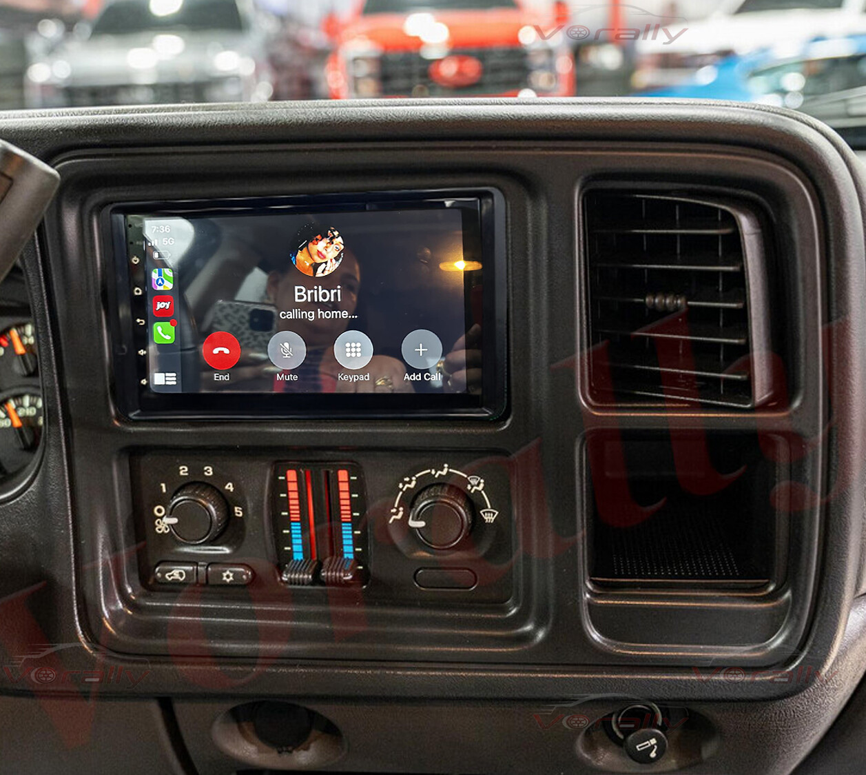 For GMC Sierra 1500 2500 2003-2006 Carplay Android Auto Car Radio Stereo GPS