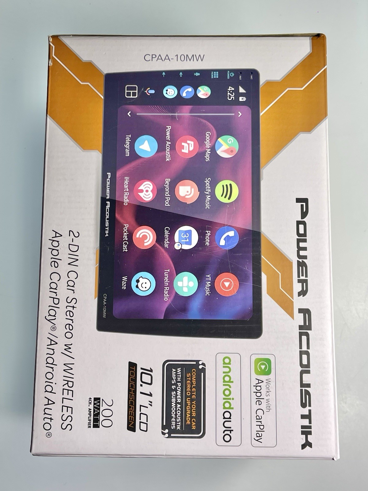 Multimedia Receiver Touchscreen Acoustik CPAA-10MW 10.1″