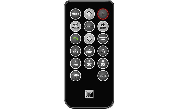 DUAL DXRM57BT Double Din Mechless Receiver Head Unit w/Bluetooth REFURBISHED