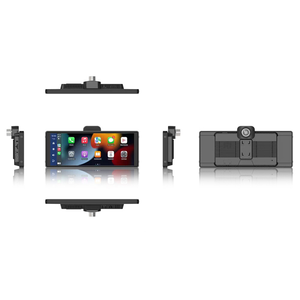 Bluetooth 10″ Touch Screen FM Car Radio Stereo Mirror Link CarPlay Android Auto