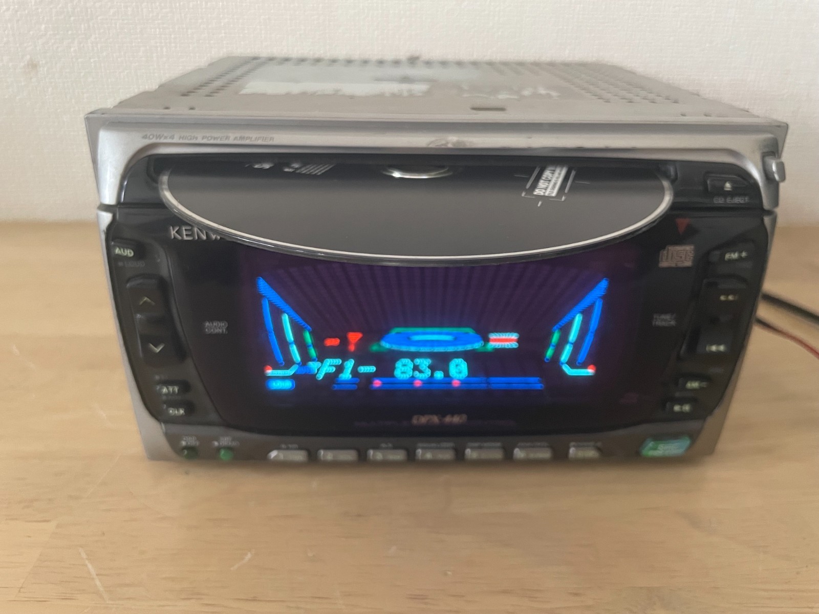 Kenwood DPX-440 2DIN Car Audio CD Cassette Player Tested Working Very Good