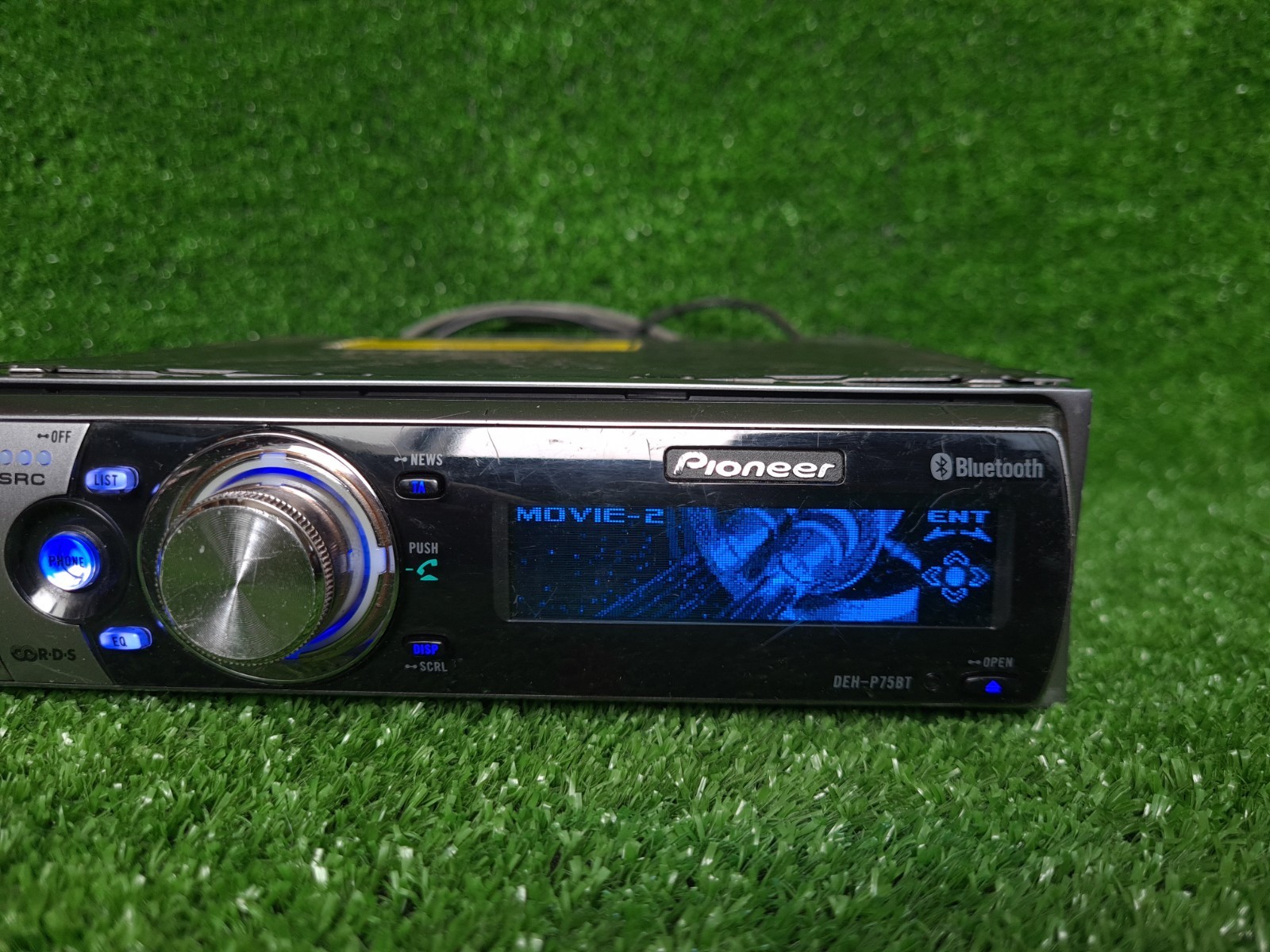 Pioneer Deh-p75bt Dehp75bt Car Radio Movie Dolphin Man Surfing Rocket Launching