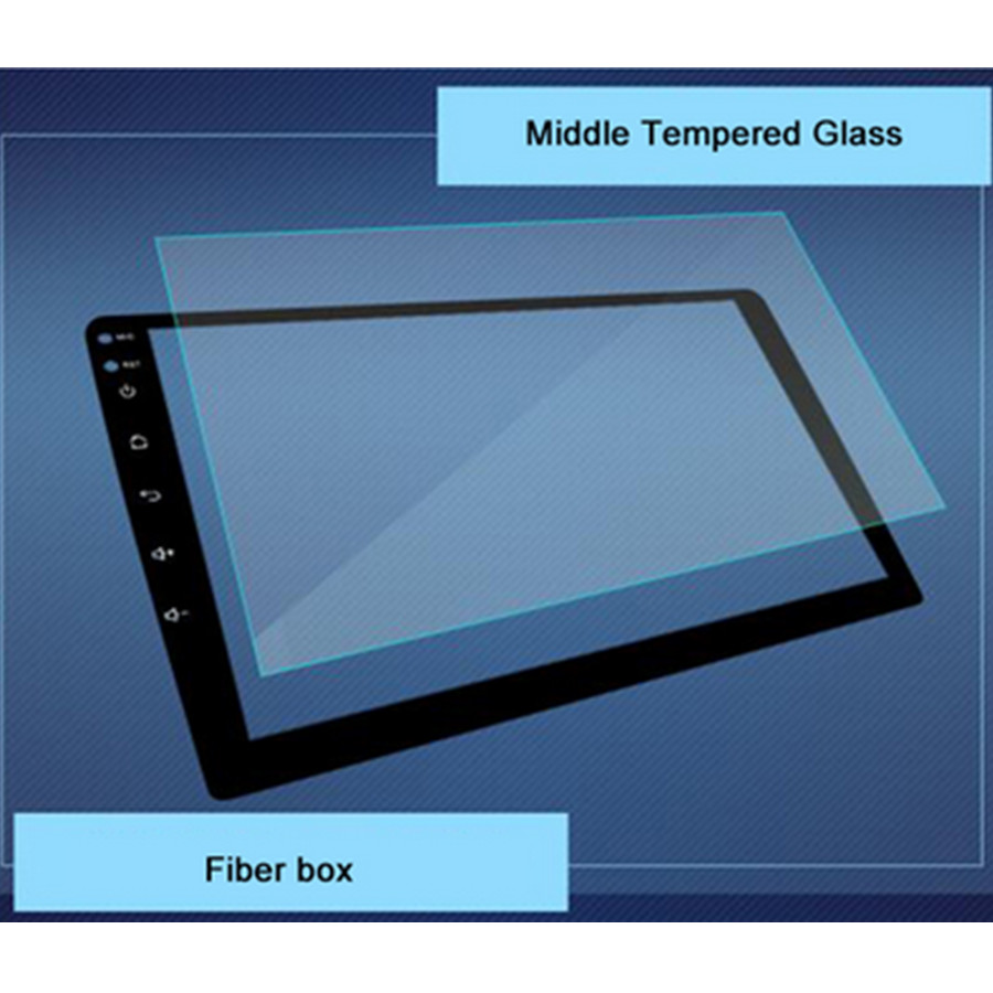 10.1 Inch HD Navigation Screen Protector Film Tempered Glass For Car Audio GPS