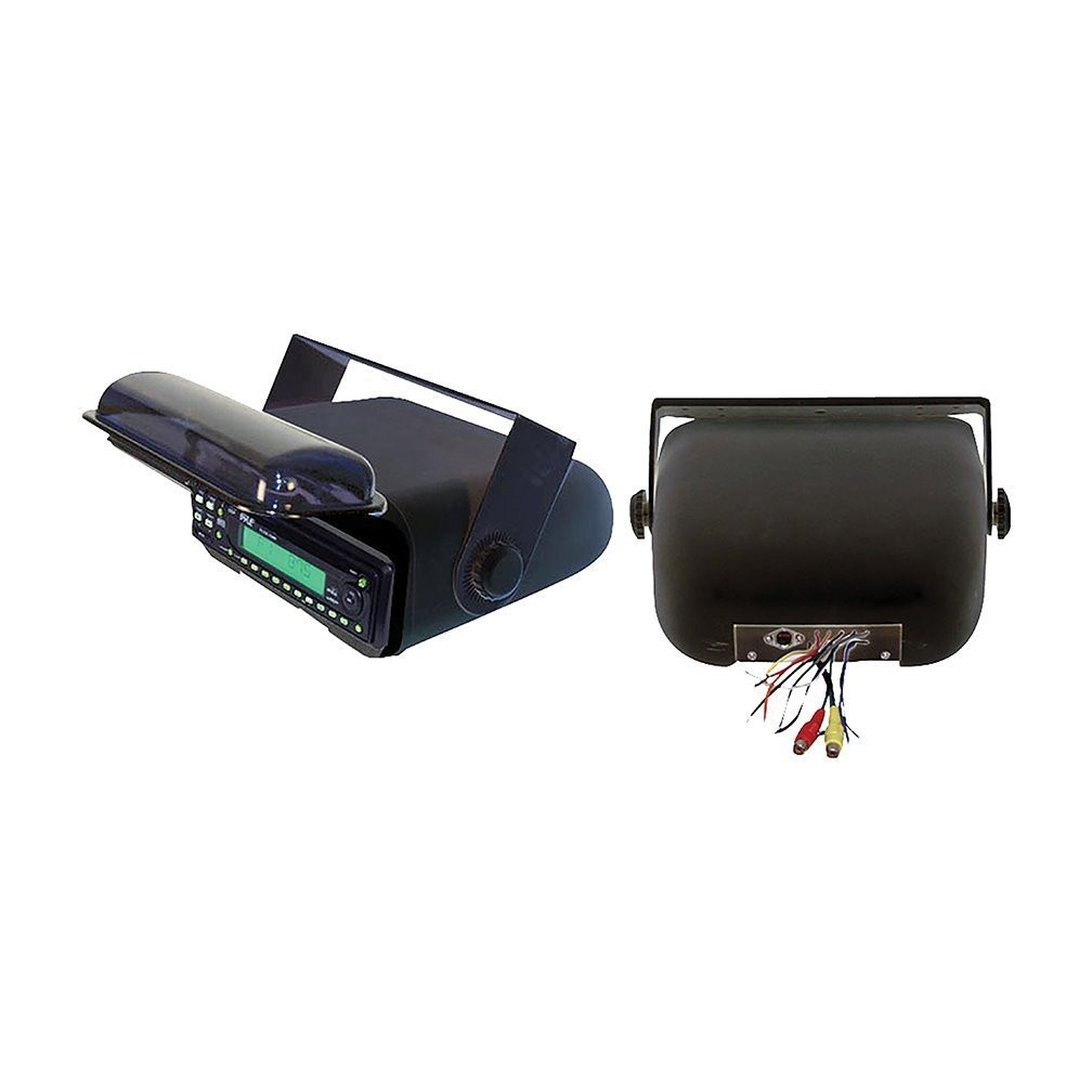 Infinity Receiver, 2x 6.5″ LED Titanium Speaker, Amp w/Kit, Black Cover, Antenna