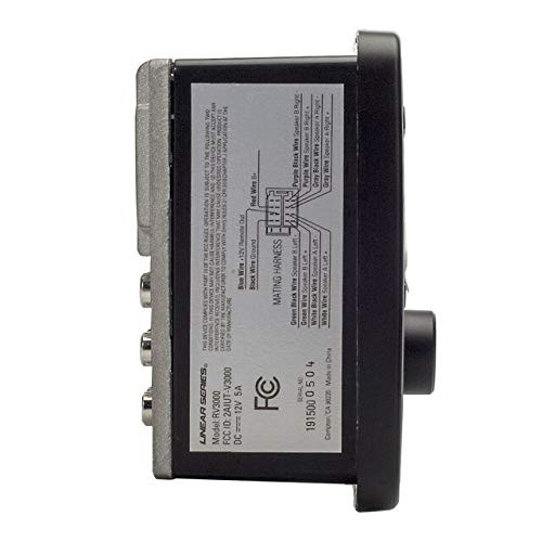 Dual-Zone Multimedia Stereo Receiver with Bluetooth/USB/AUX/AM/FM for RV,