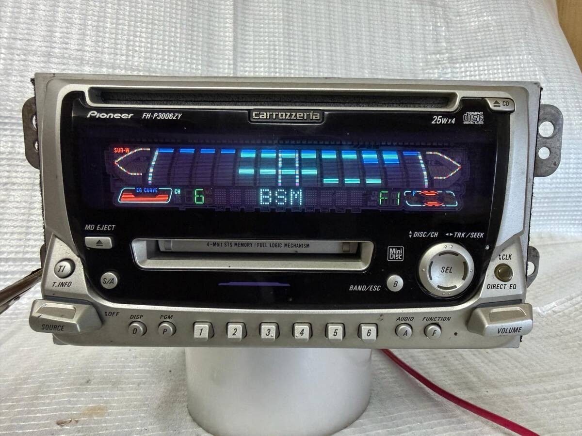 Pioneer Carrozzeria FH-P3006ZY 2DIN CD MD Player USB AUX Toyota Daihatsu Japan