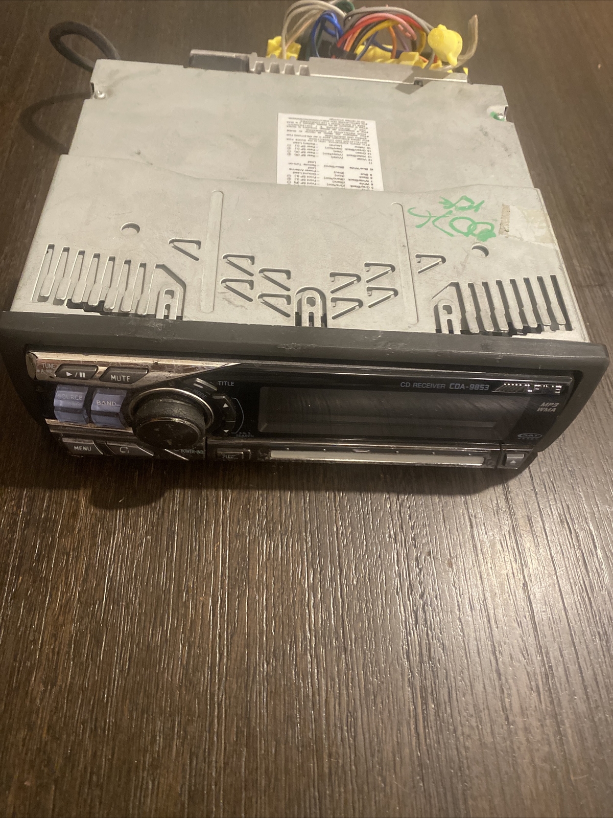 Alpine CDA-9853 CD Player Car Stereo Receiver Deck OEM