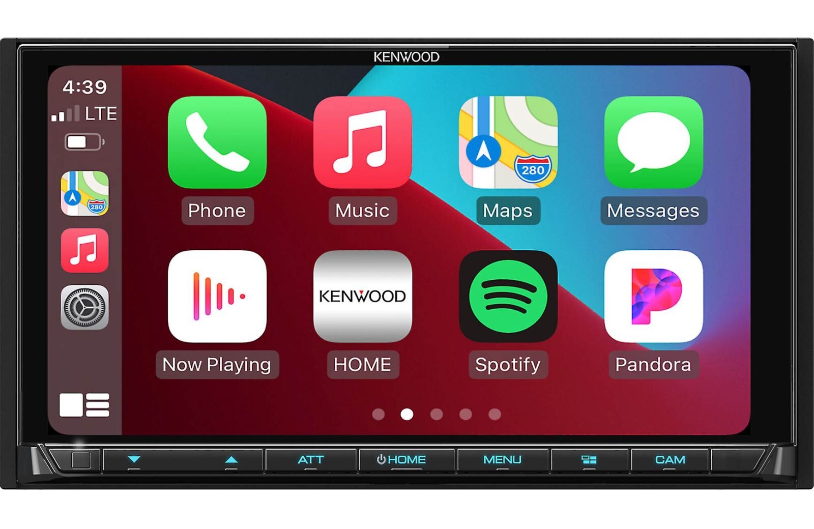 KENWOOD DMX958XR 6.8″ AM FM HD CarPlay, Android Auto, Deluxe CMOS-740HD Camera