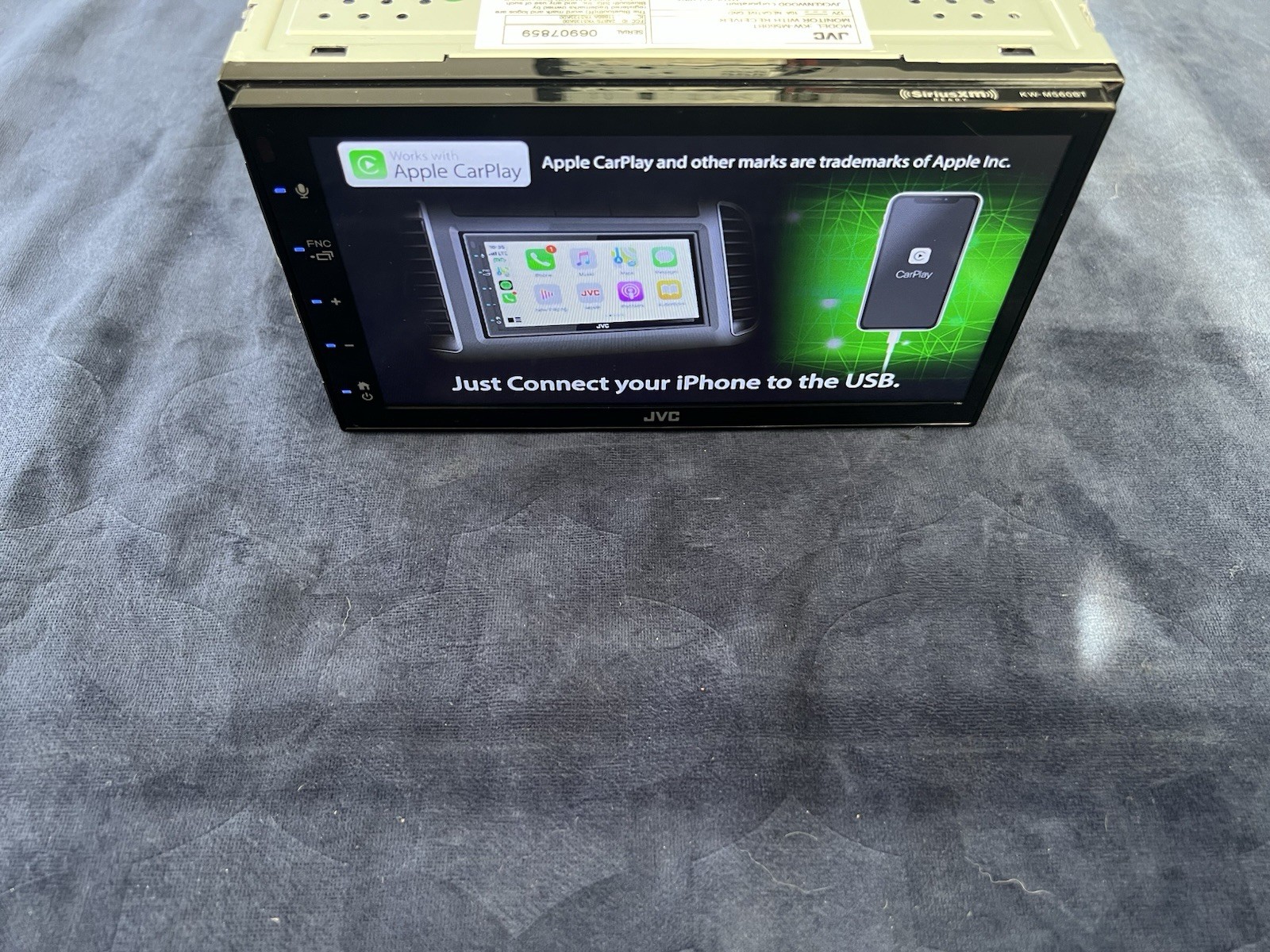 ⭐️Pre-Owned,TESTED⭐️ JVC APPLE CARPLAY| BT| AM/FM| USB -(KW-M560BT)