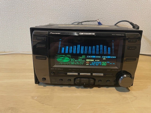 Pioneer Carrozzeria FH-P888MD 2Din Car Audio CD/MD Player Receiver Tested