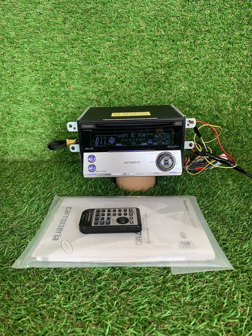 [Rare] Carrozzeria FH-P077MD Comes with remote control and instruction manual.