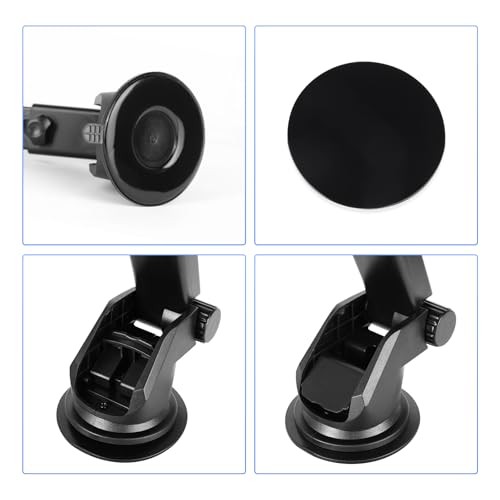 Suction Cup Bracket for 6.8/7/9/9.3/10.26 inch Portable Car Stereo Radio,