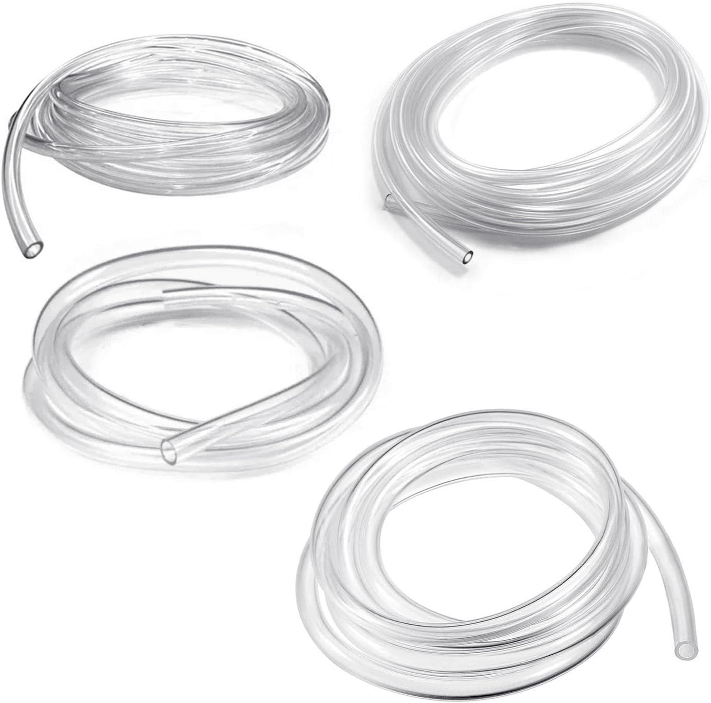 4 Sizes Assoreted Fuel Line Hose Replacement Tubing for Two Stroke 2 Cycle Small