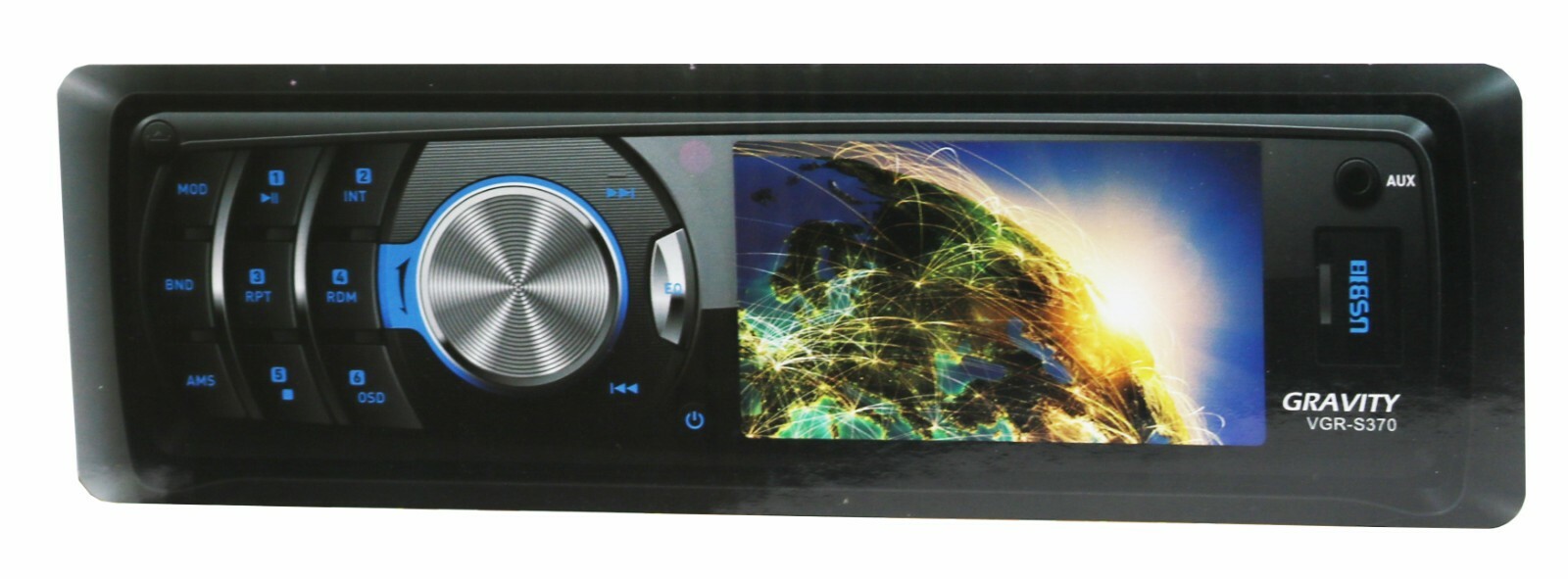 Gravity VGR-S370 3″ screen 1-Din DVD VCD MPEG4 AMFM Car Entertainment System