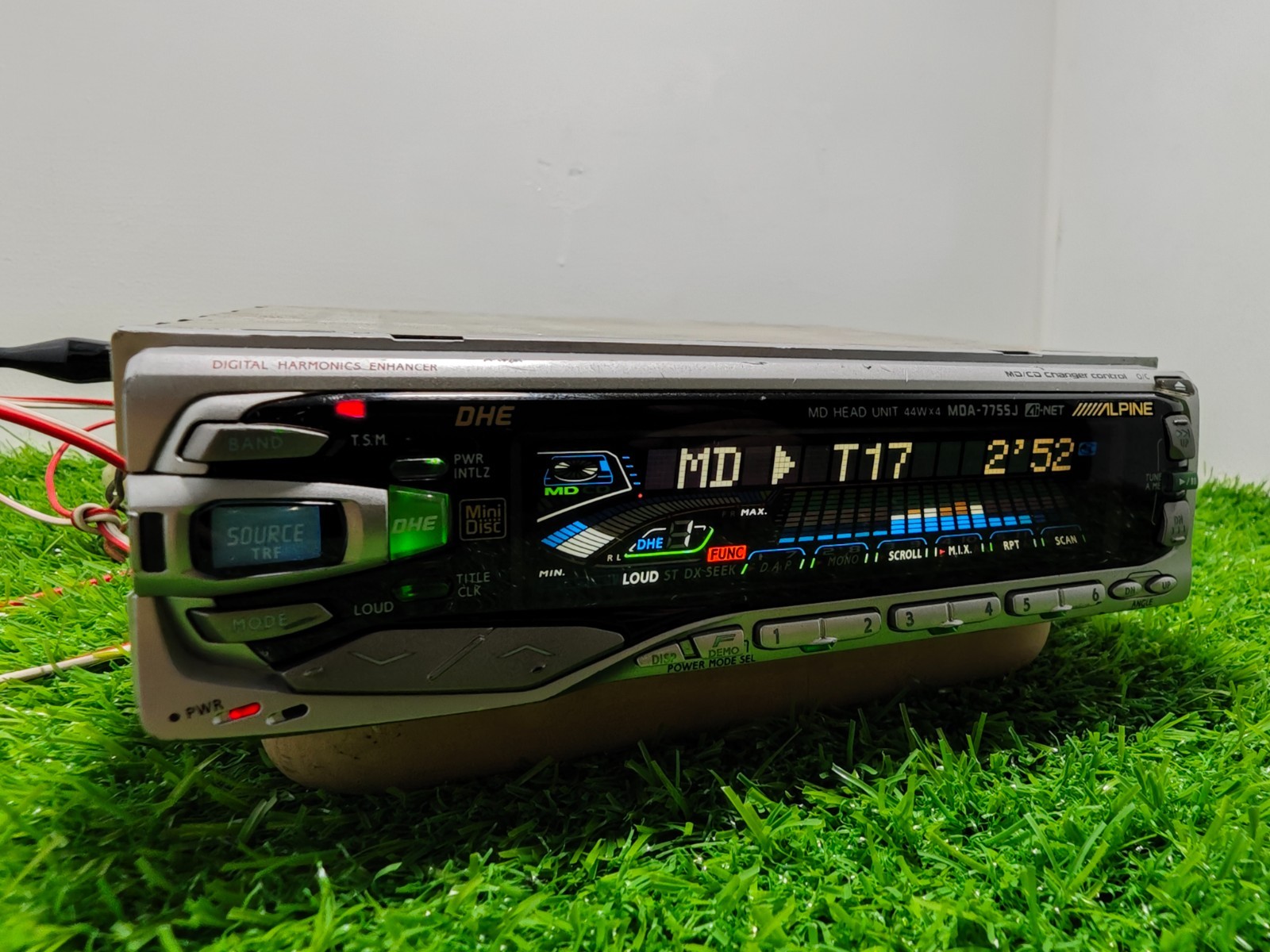 Alpine MDA-7755J Minidisc Player MD Head Unit Vintage Car Audio EQ Japan Rare