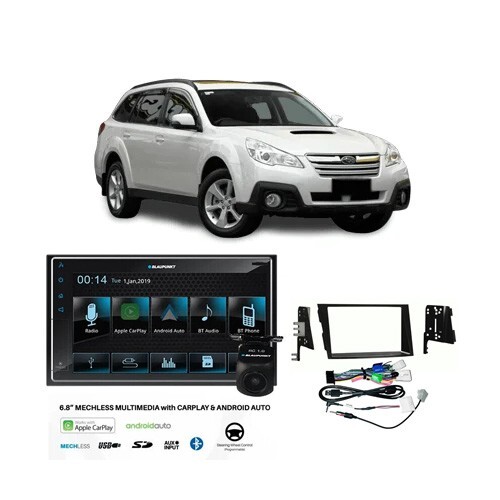 Blaupunkt BP800PLAY + RC1.0 Stereo Upgrade for Subaru Outback 2009-2014