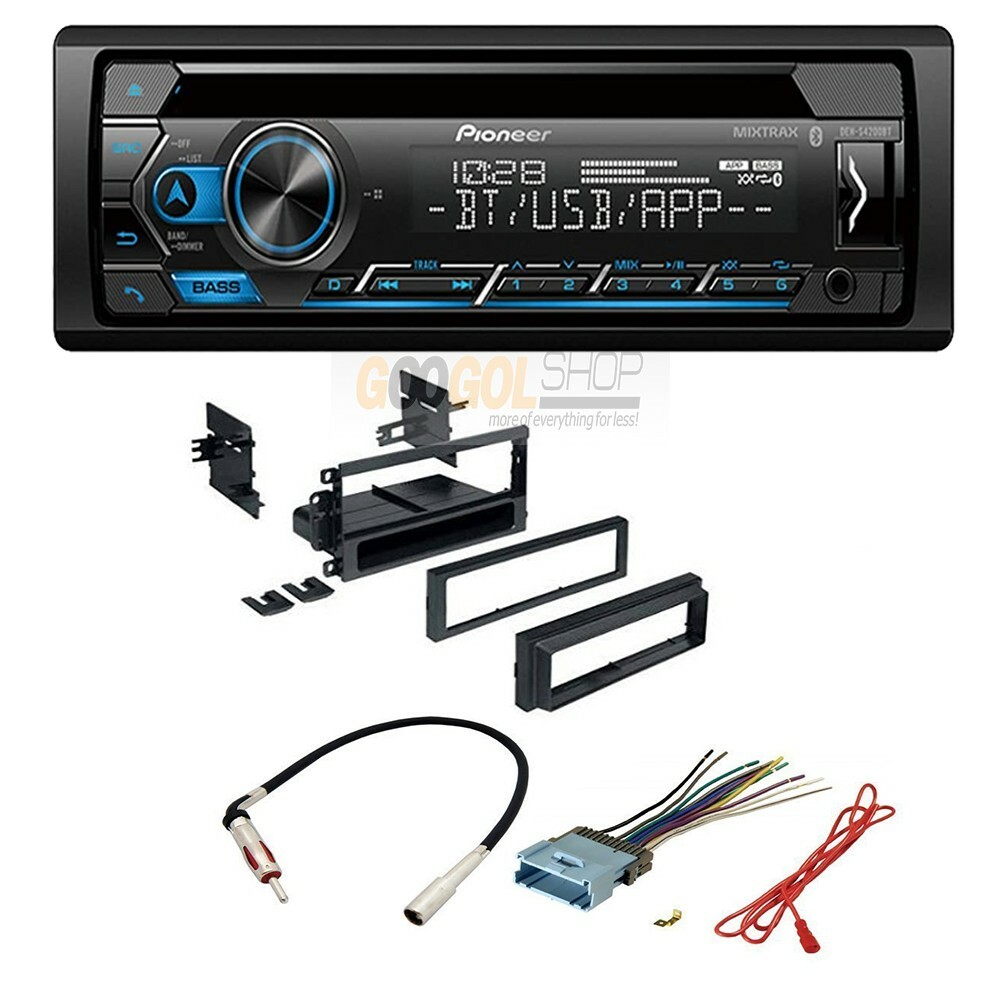Pioneer CD/AM/FM Car Stereo Radio install Package For 2003-2006 Chevy Silverado