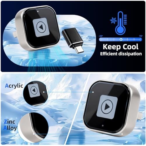 2026 Upgrade 2-in-1 Wireless CarPlay & Android Auto Adapter – Plug & Play