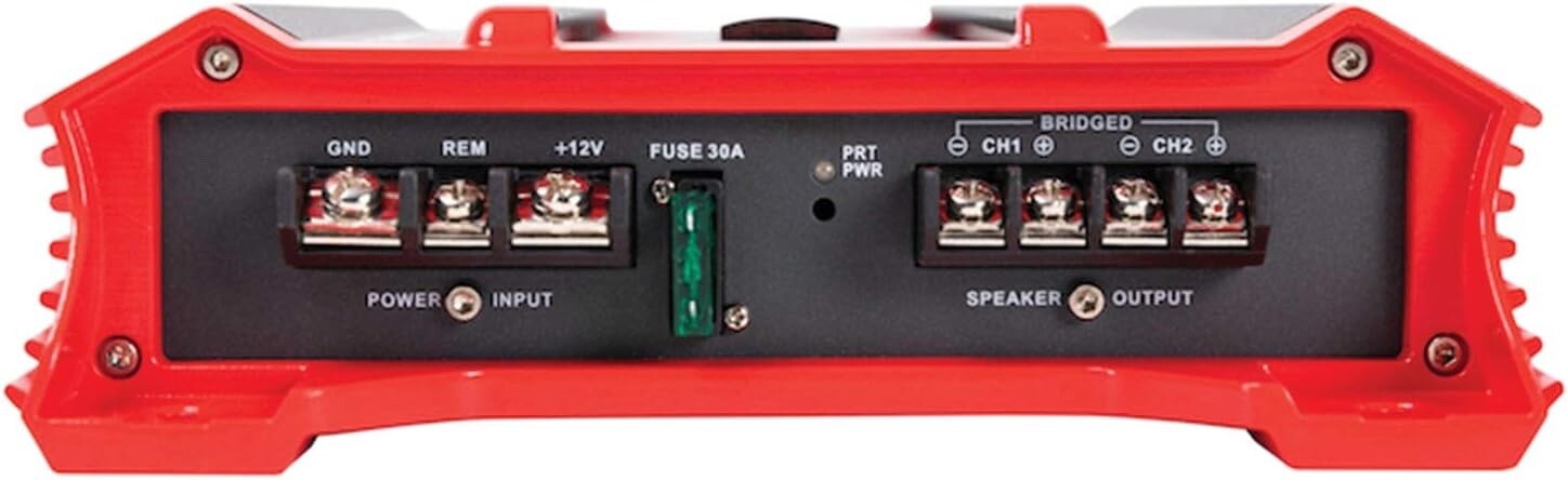 Crunch GP-2000.2 Ground Pounder 2000 Watt 2-Channel Amplifier Car Stereo Amp