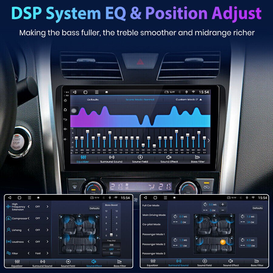 Car Radio Stereo Carplay For 2013-2018 Nissan Teana 2+64G 10in Car Player
