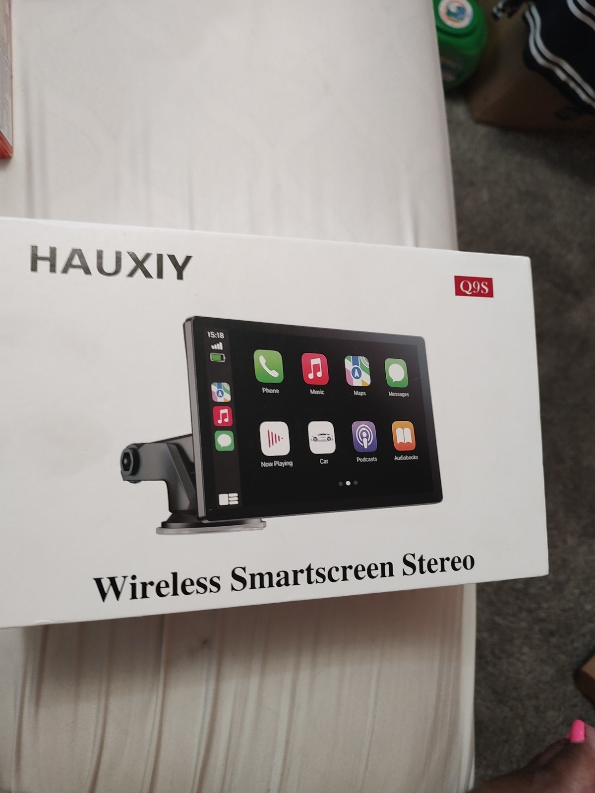 Hauxiy Q9S Wireless Smartscreen Stereo 9″