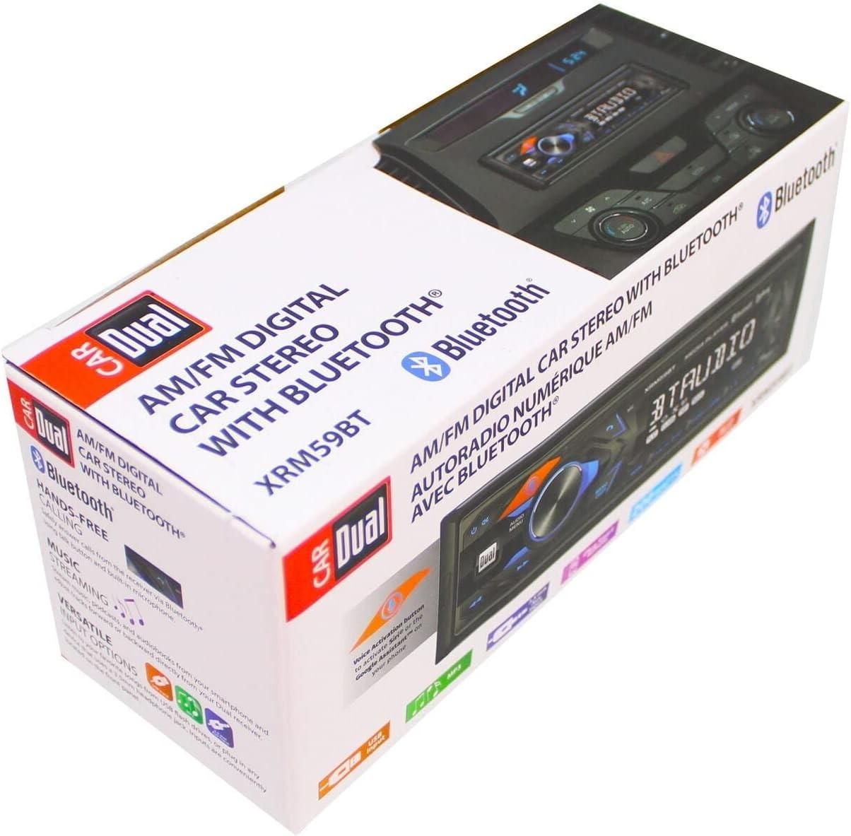 Single-DIN In-Dash All-Digital Media Receiver with Bluetooth