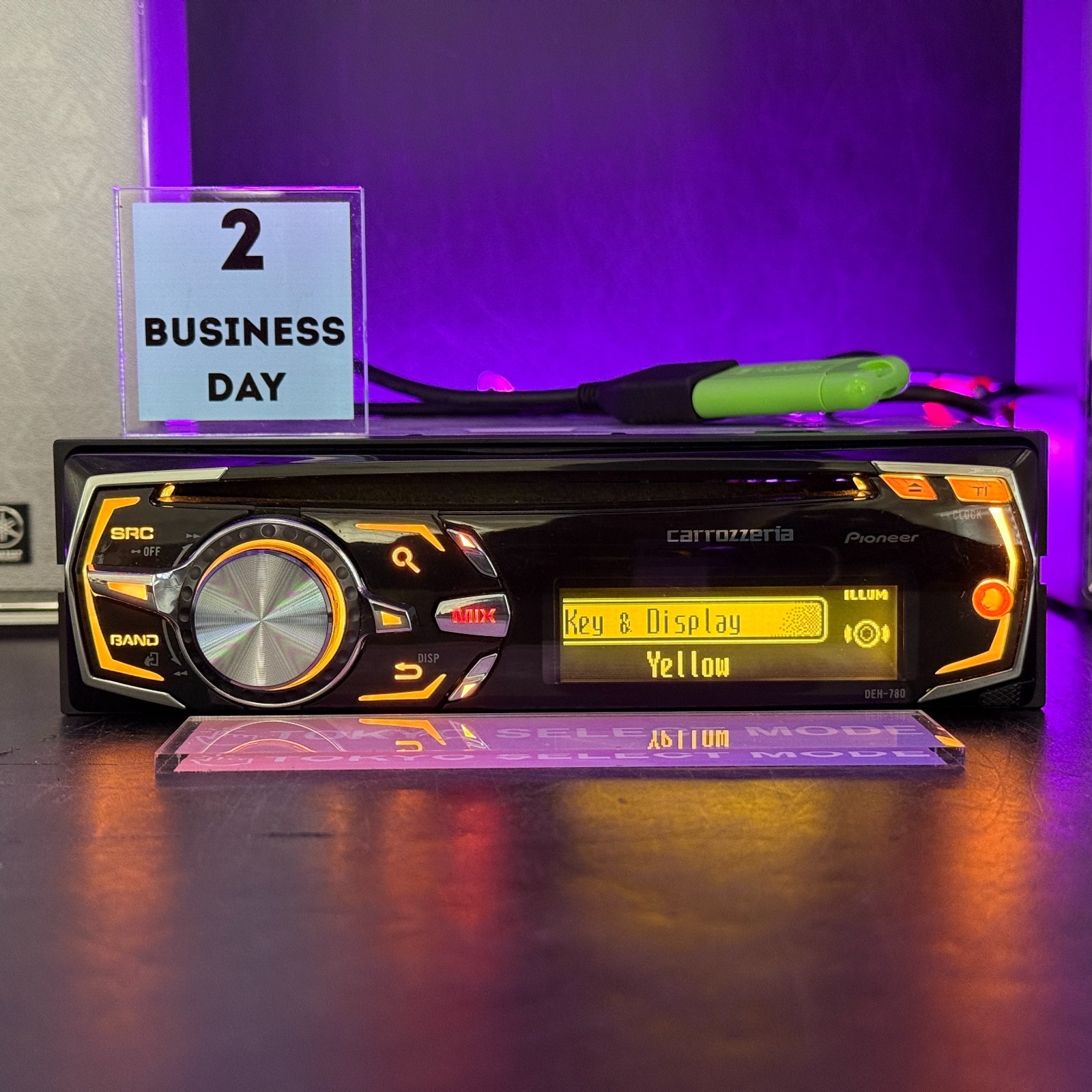 Pioneer Carrozzeria DEH-780 1Din Car Audio USB CD Player JDM Tested In Stock