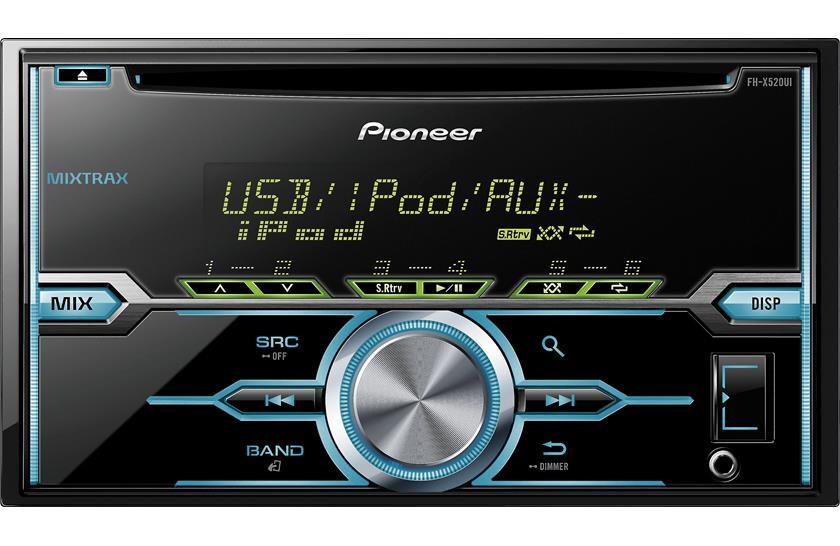Pioneer FH-X520UI CD Player In Dash Receiver