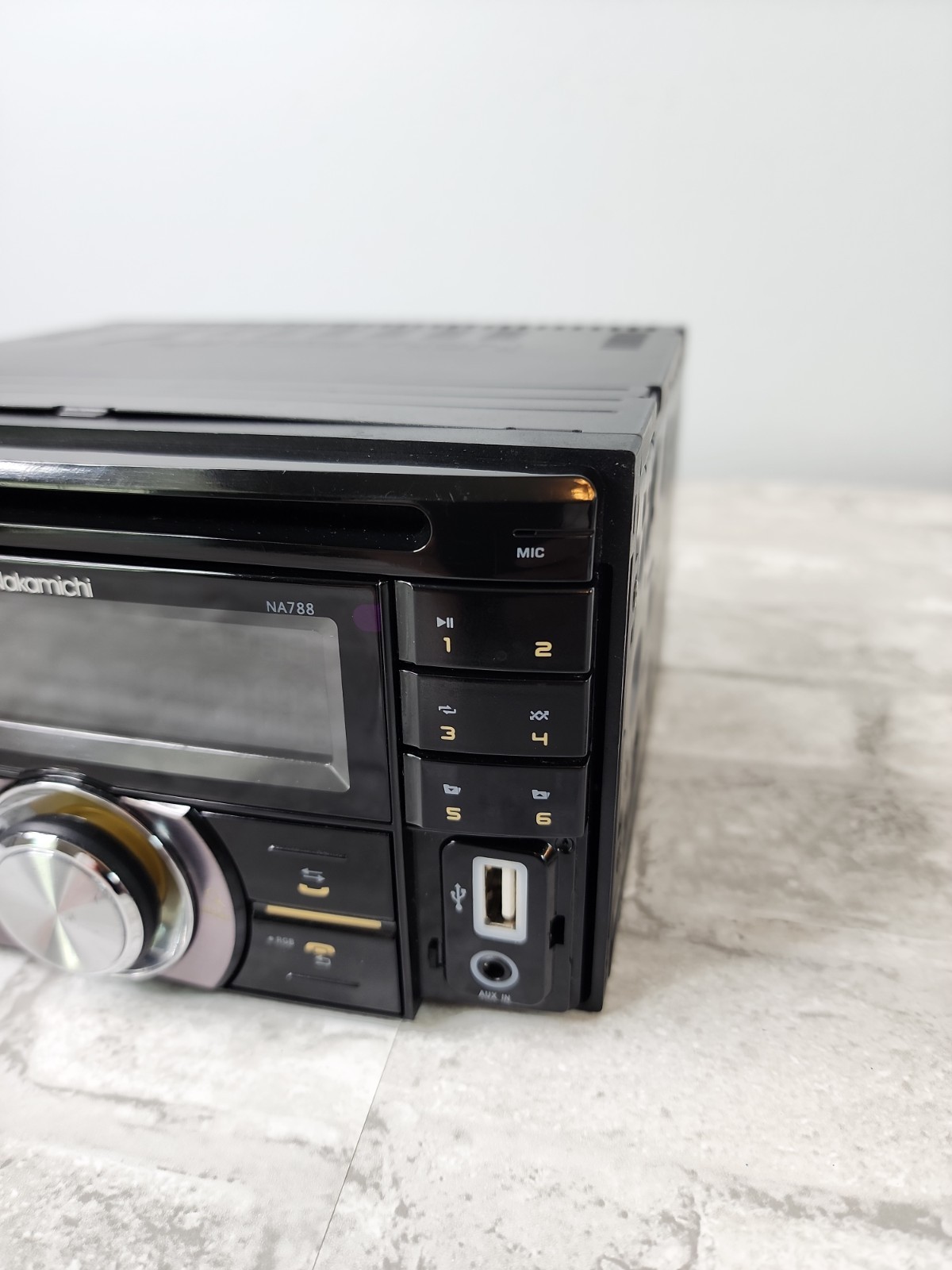 Nakamichi NA788 Double DIN CD MP3 Bluetooth USB SD AUX Car Stereo Receiver