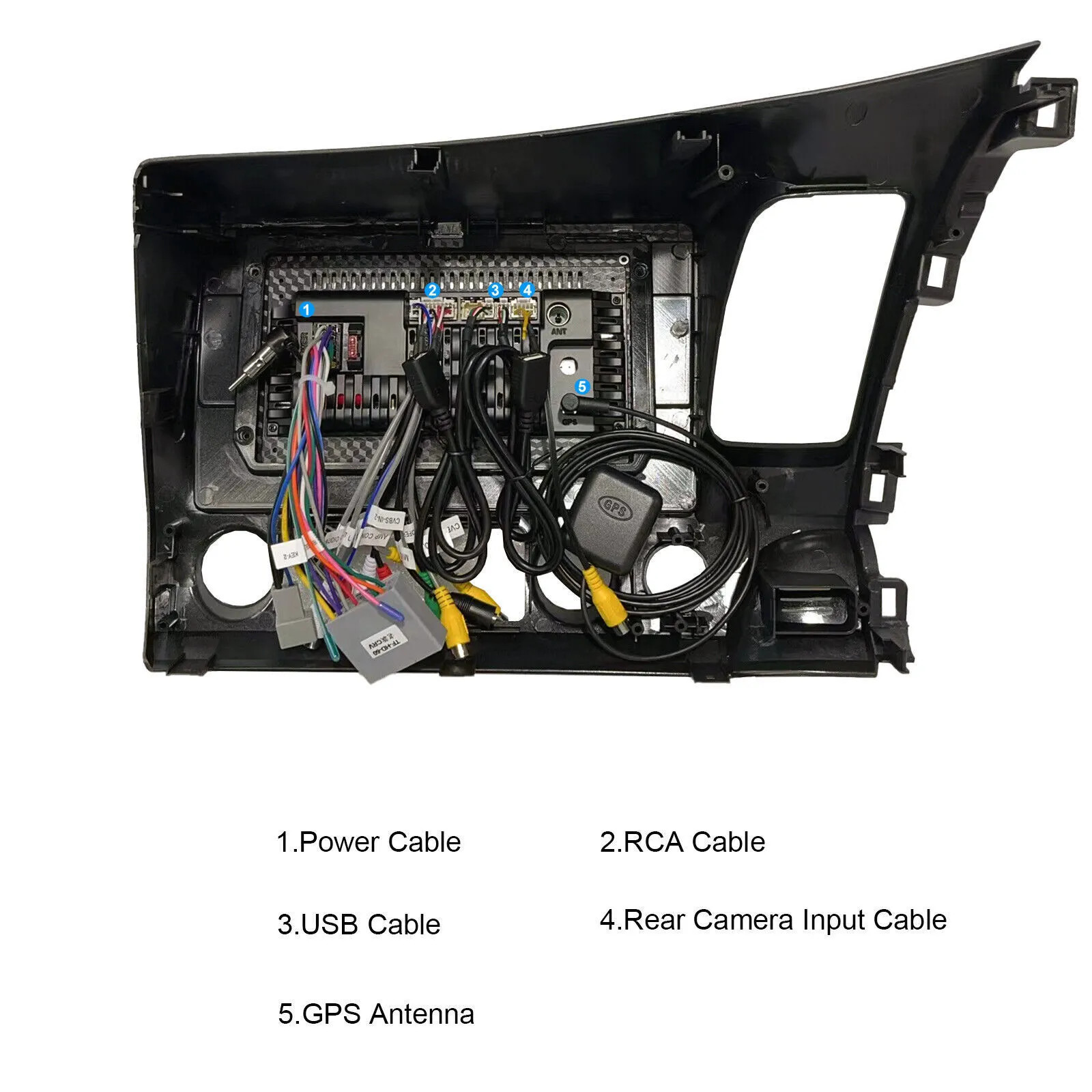 64GB For Honda Civic 2006-2011 10″ Android 13 Apple Carplay Car Stereo Radio GPS