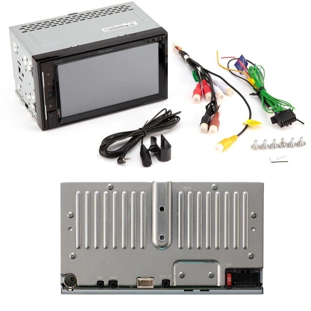 Pioneer DMH-241EX 2-DIN Bluetooth Car Stereo | Steering Wheel Control | Camera