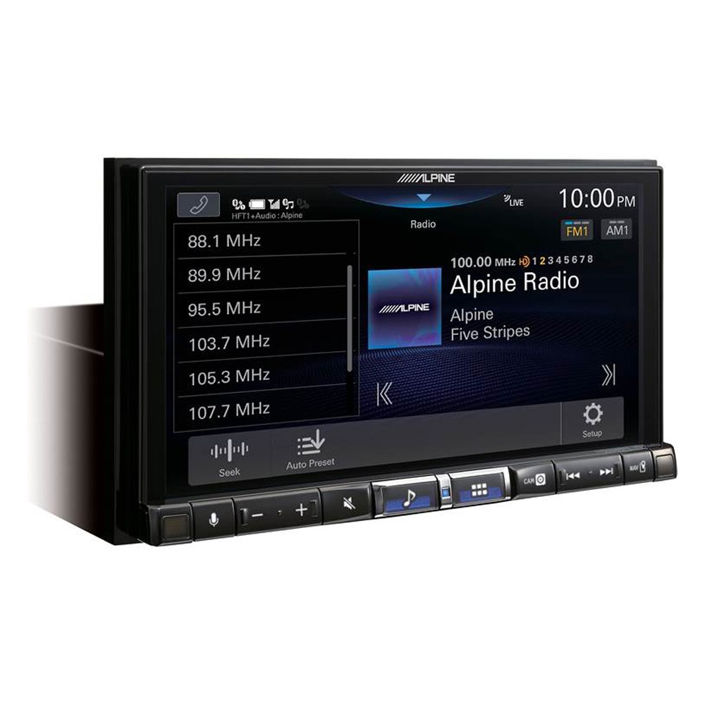 Open Box Alpine ILX-507 7″ Multimedia- No Disc Playback w/ CarPlay/Android Auto