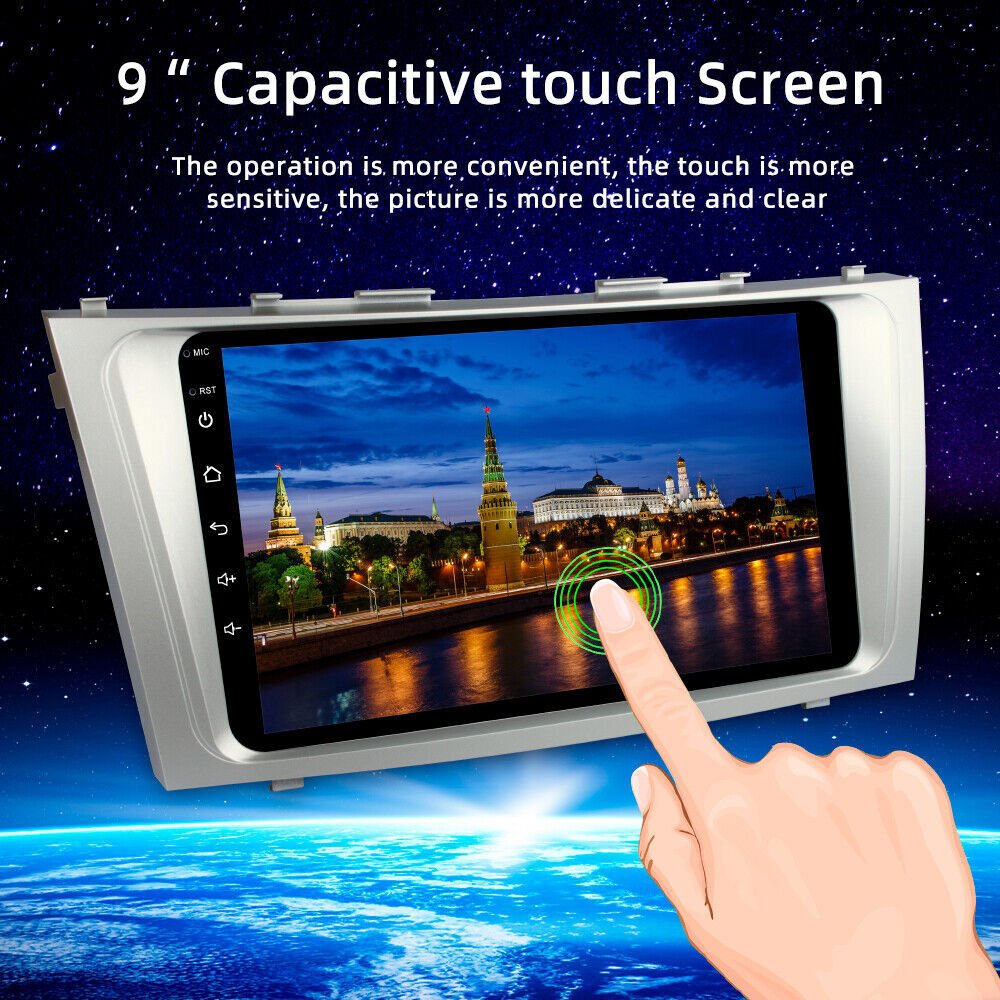 JBL For Toyota Camry 2007-11 Android Apple CarPlay GPS Navi Car Stereo Radio