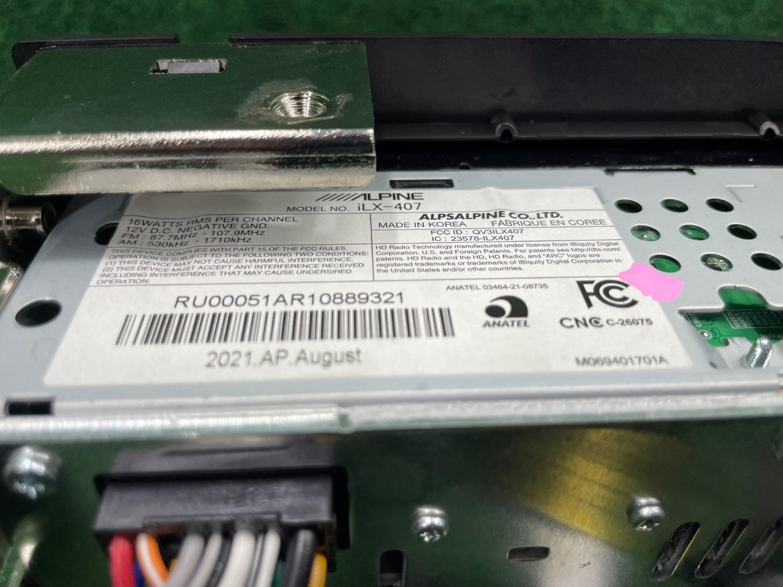 2013-2019 Ford Flex Alpine ILX-407 7″ Audio Video Receiver Car Stereo